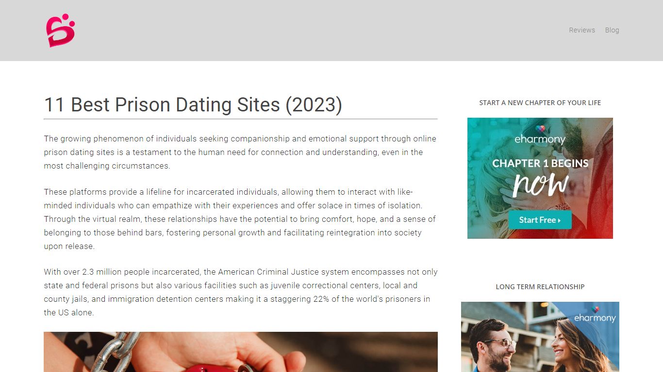 11 Best Prison Dating Sites (2023), Meet an Inmate Online